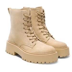 Dream Pairs Chunky Non-Slip Combat Ankle Boots